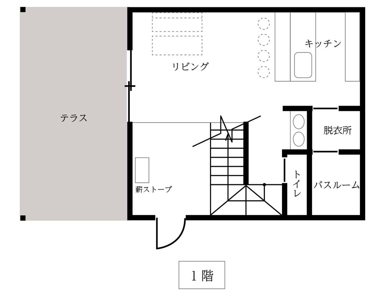 1階平面図